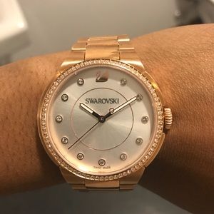 Rose gold Stainless steel watch